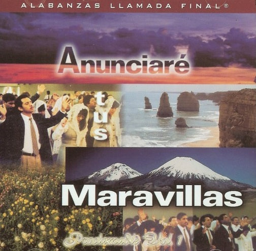 CD - Anunciare Tus Maravillas - Alabanzas Llamada Final