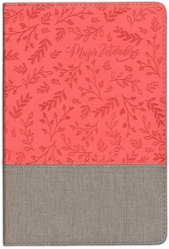 Biblia Devocional Mujer Verdadera - Con Indice - RVR1960 - Duo Tono Coral