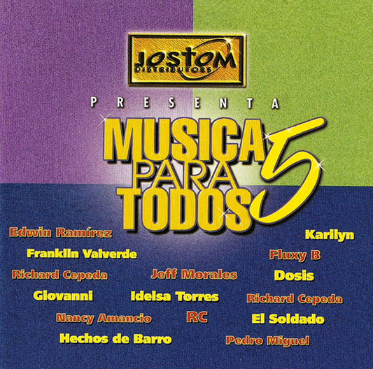 CD – Música Para Todos 5 – Varios - Jostom