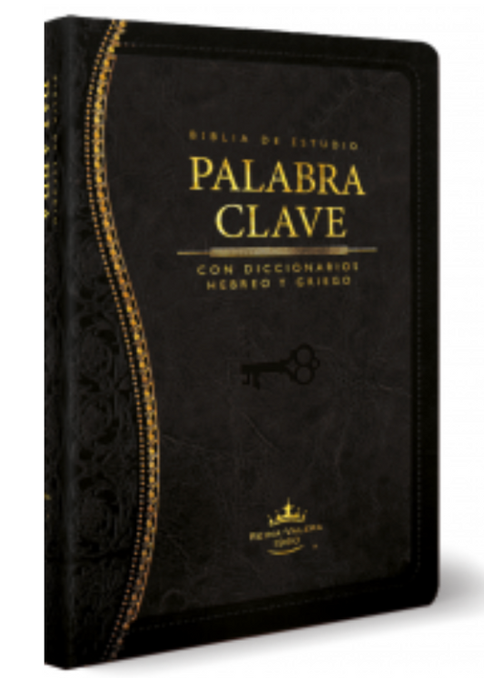Biblia de Estudio Palabra Clave - Reina Valera 1960 - Negro - PATMOS