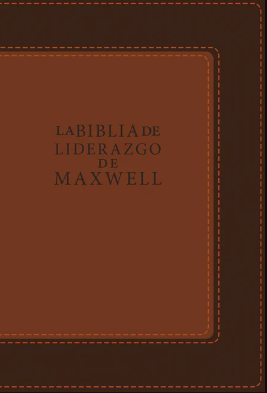 Biblia de Liderazgo de Maxwell - Actualizada y Ampliada RVR60 - Piel Café - Editorial Vida