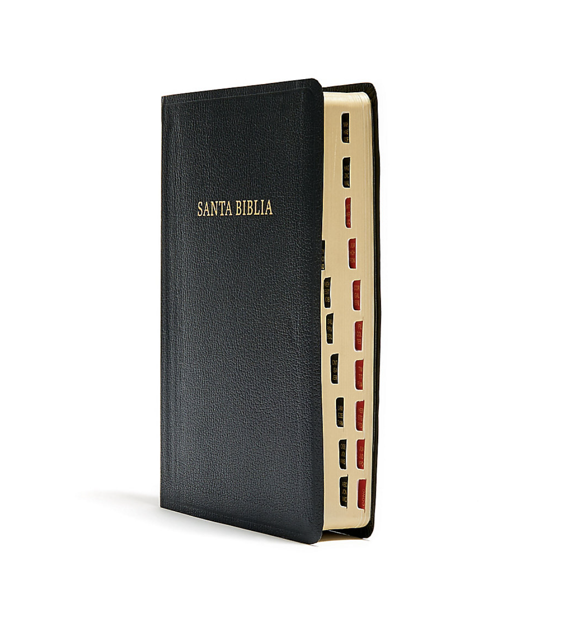 Biblia Letra Grande Tamaño Manual - RVR1960 - Negro, Imitación Piel con Índice
