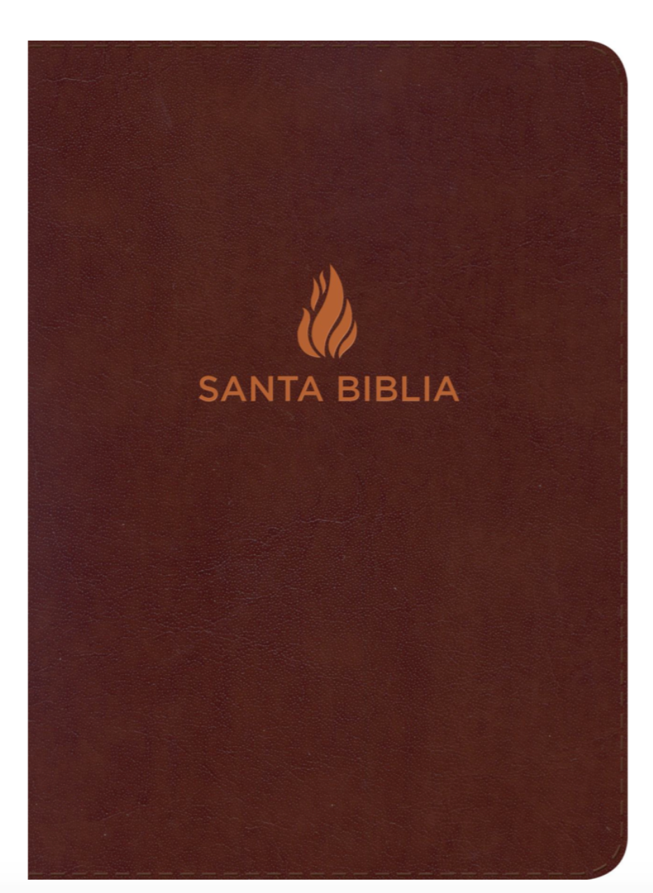 Biblia Letra Súper Gigante - RVR1960 - Marrón, Piel Fabricada