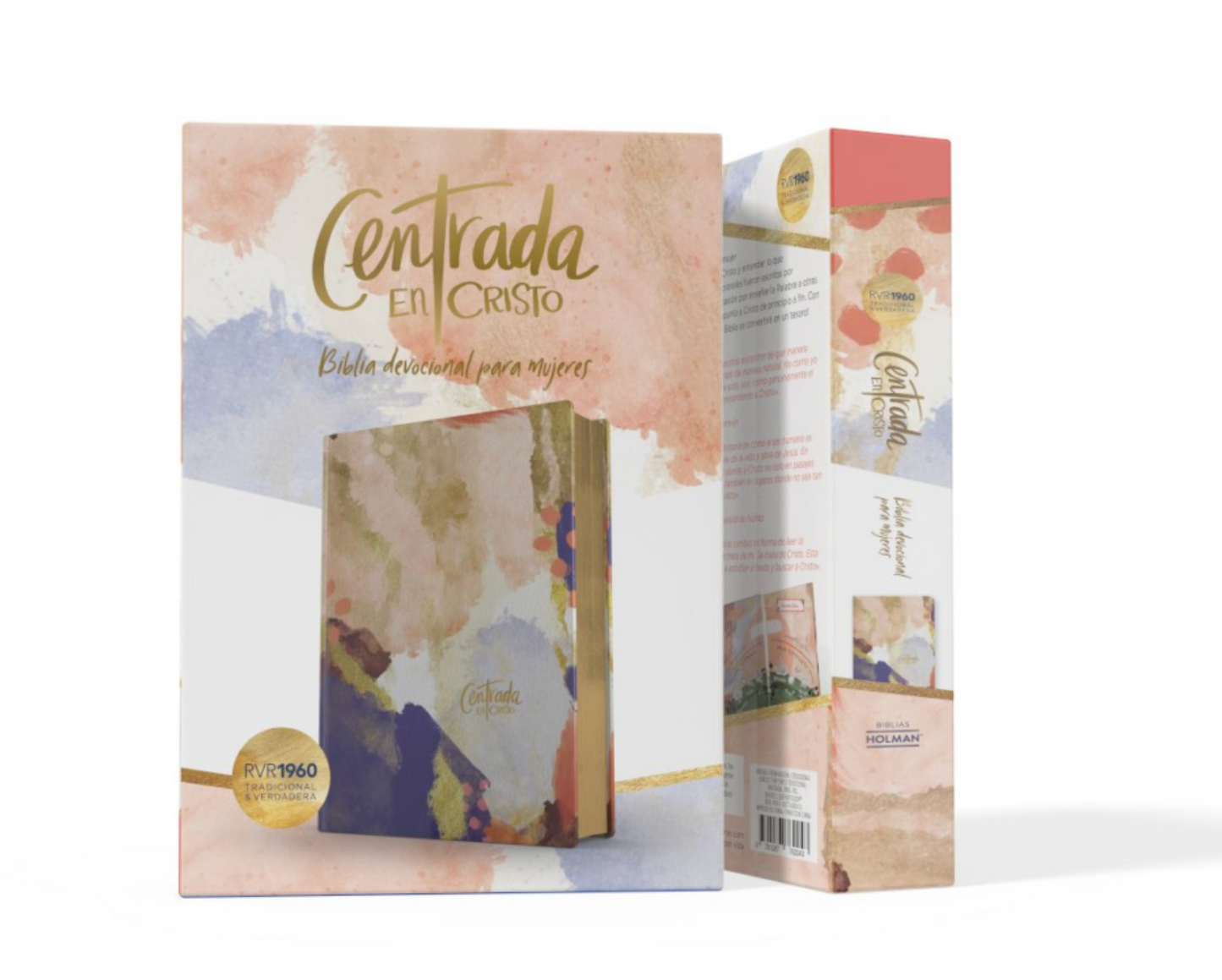 Biblia Centrada en Cristo - RVR1960- Matizada, Símil Piel