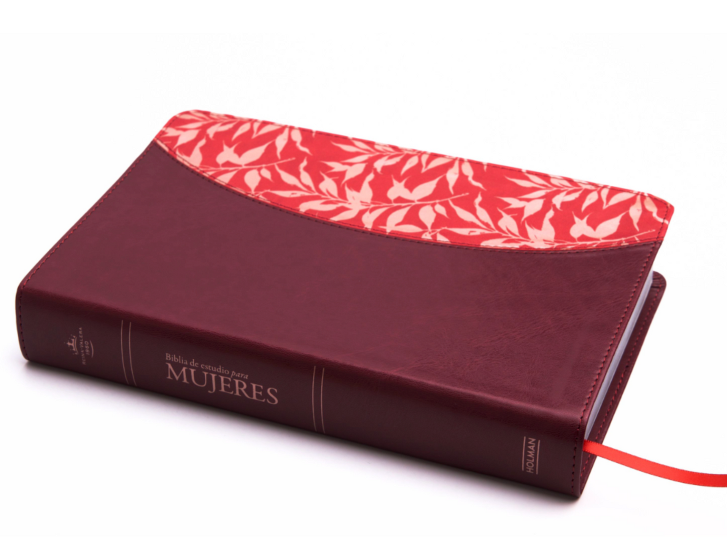 Biblia de Estudio para Mujeres - RVR1960 - Vino Tinto/Fucsia, Símil Piel