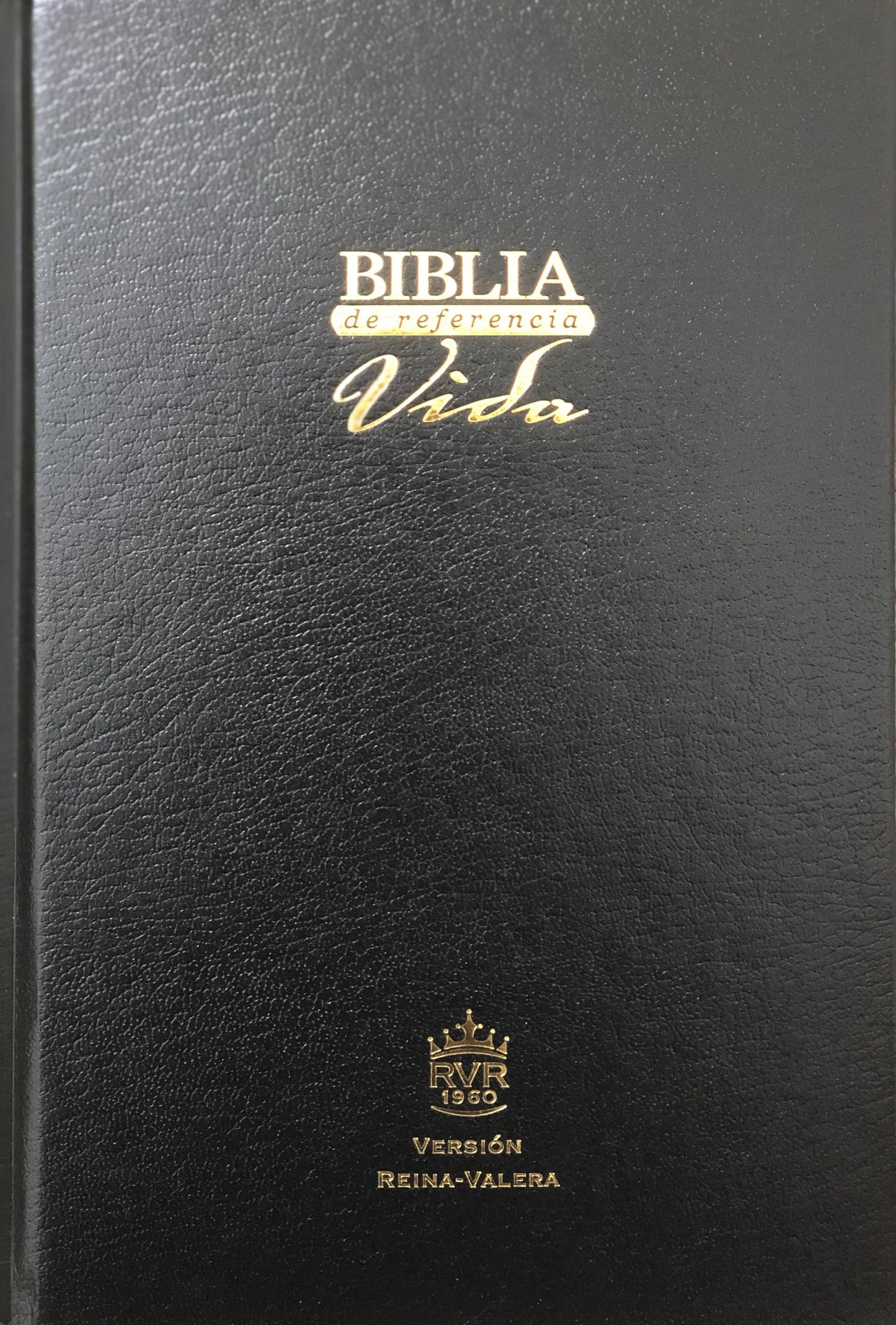 Biblia de Referencia Vida - RVR1960 - Negro, Tapa Dura