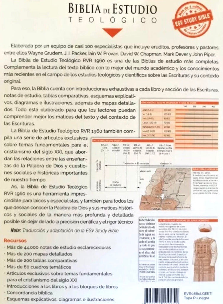 Biblia de Estudio Teológico -
