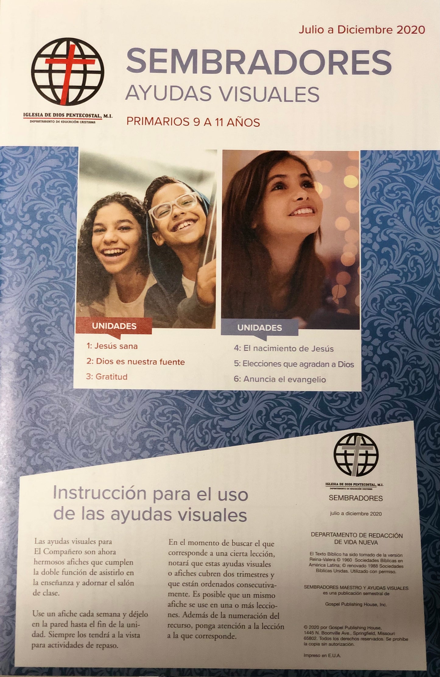 Sembradores Maestro c/Ayudas Visuales - Primarios 9 a 11 años - Julio a Diciembre 2020