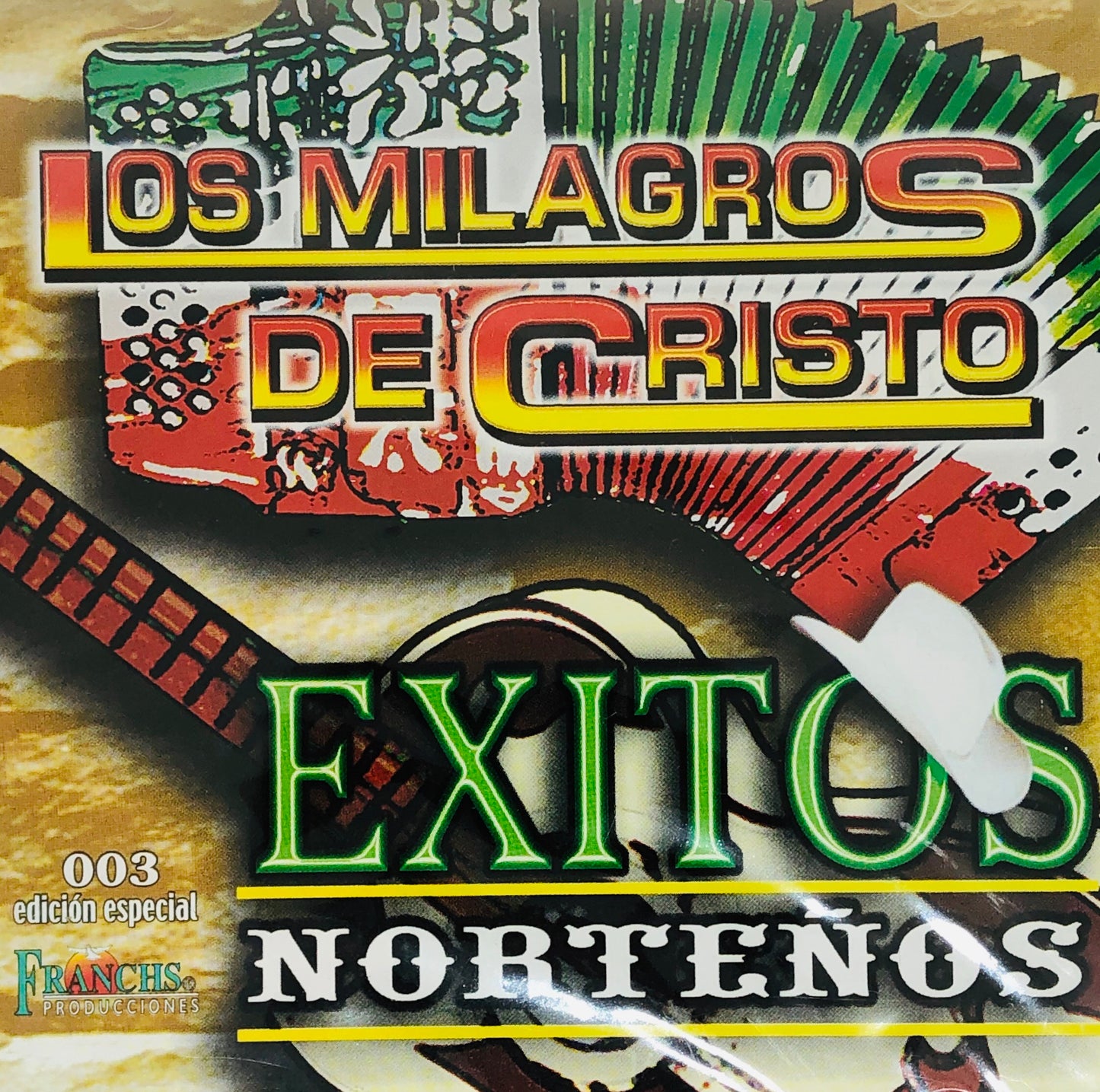 CD - Exitos Norteños - Los Milagros de Cristo