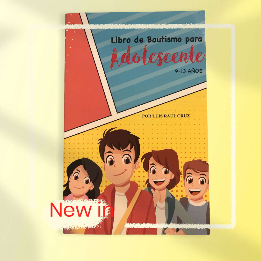 Libro de Bautismo Para Adolescente - Bilingüe - Luis Raúl Cruz