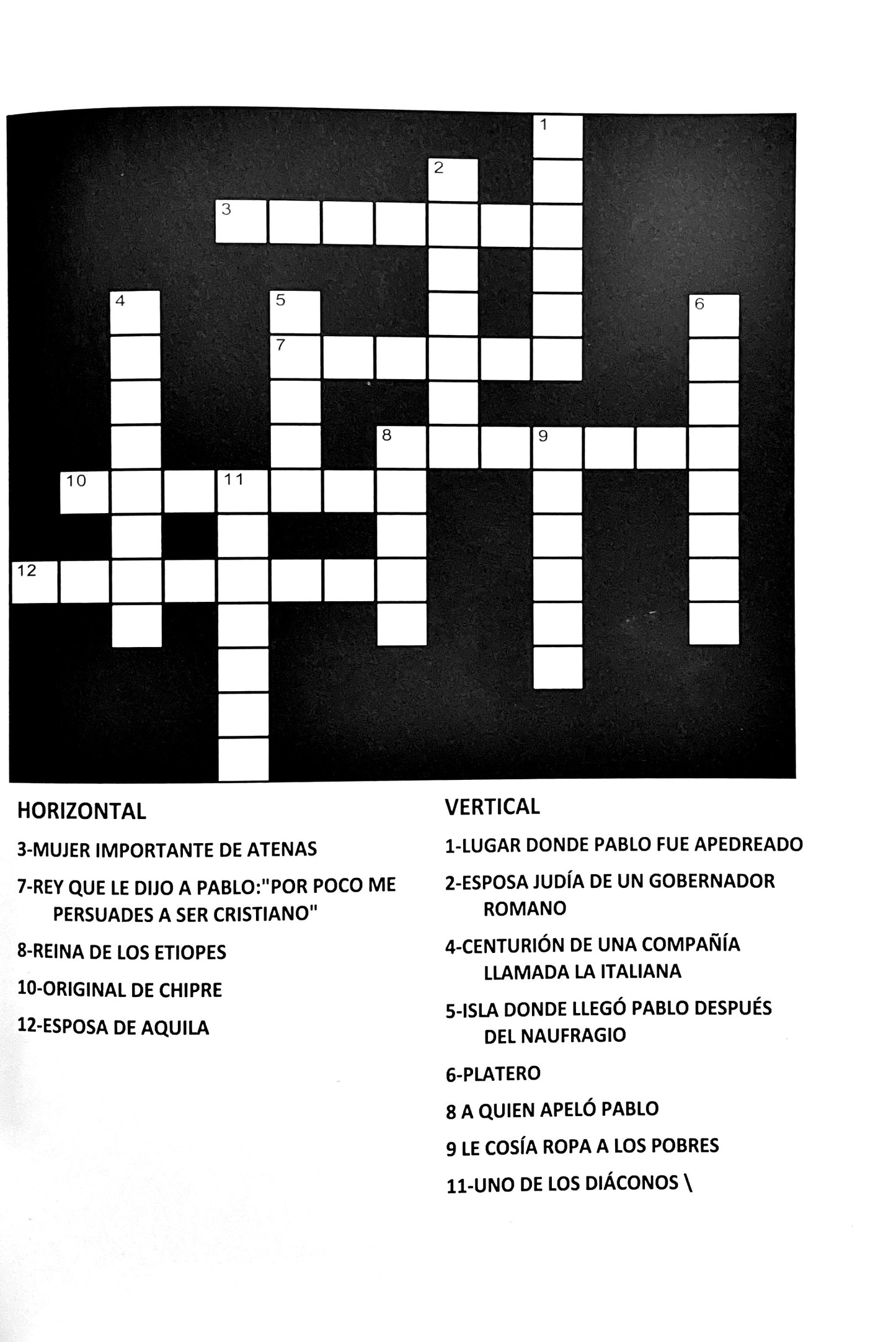 Juega y Aprende de la Biblia - Libro de Crucigramas Vol. 2