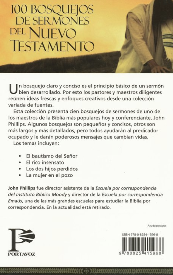 100 Bosquejos de Sermones del Nuevo Testamento