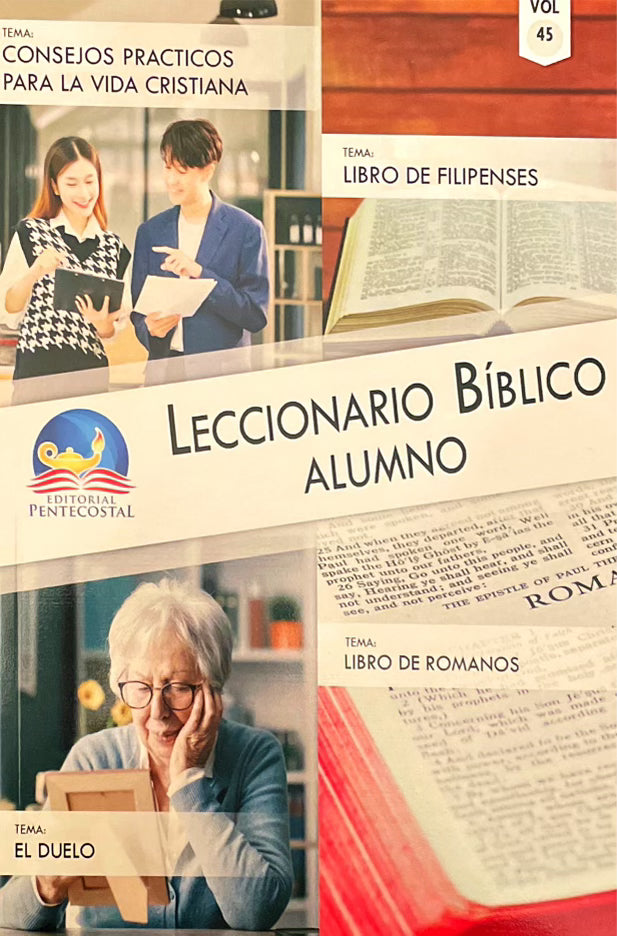 Leccionario Bíblico - Alumno - Volumen 45 - Marzo 2024 a Agosto 2024