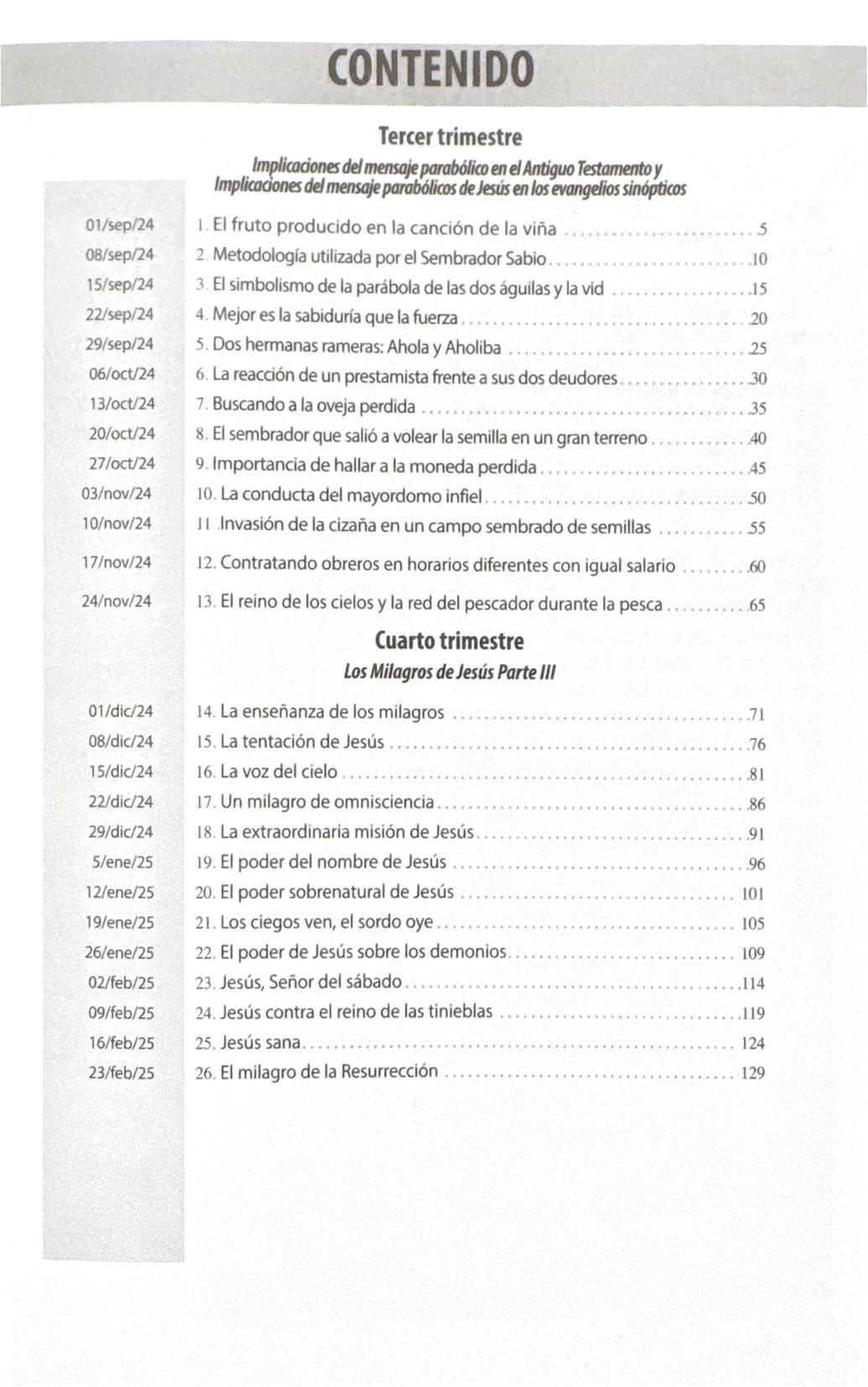 Leccionario Pentecostal Volumen 46 - Alumno