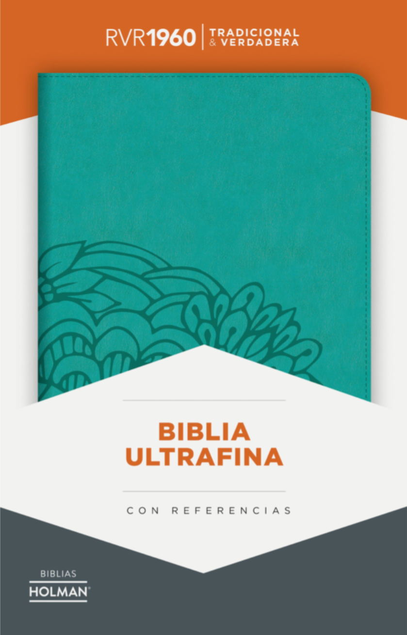 Biblia Ultrafina - RVR1960 - Aqua, Símil Piel con Índice