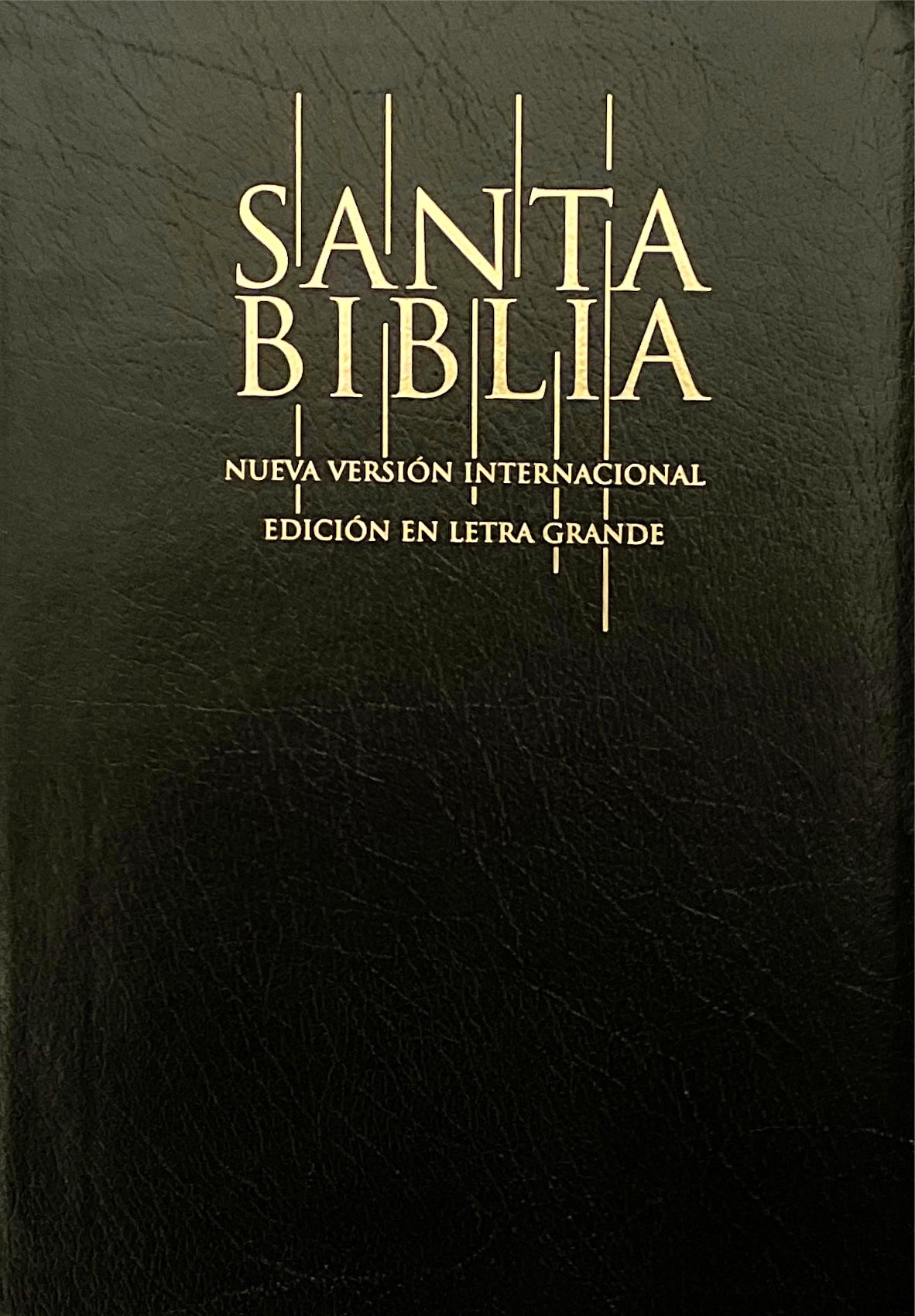 Santa Biblia - NVI - Letra Grande - Negro, Imitación Piel