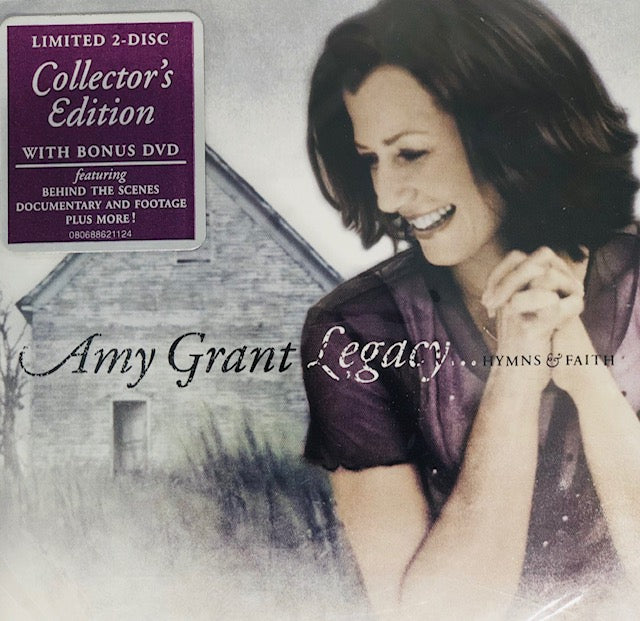 CD - Legacy...Hymns & Faith - Amy Grant - 2 Discs With Bonus DVD