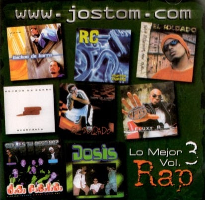 CD - Lo Mejor Vol. 3 – Rap – Jostom - Varios