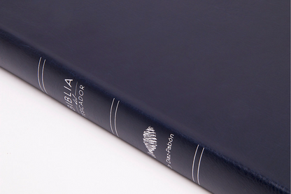 Biblia del Pescador Letra Grande - RVR1960 - Azul Símil Piel