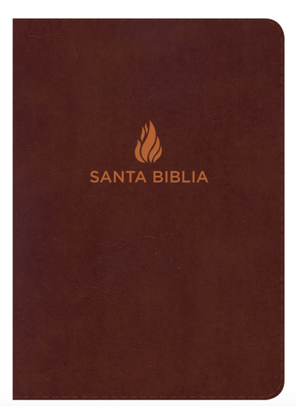 Biblia Letra Súper Gigante - RVR1960 - Marrón, Piel Fabricada con Índice