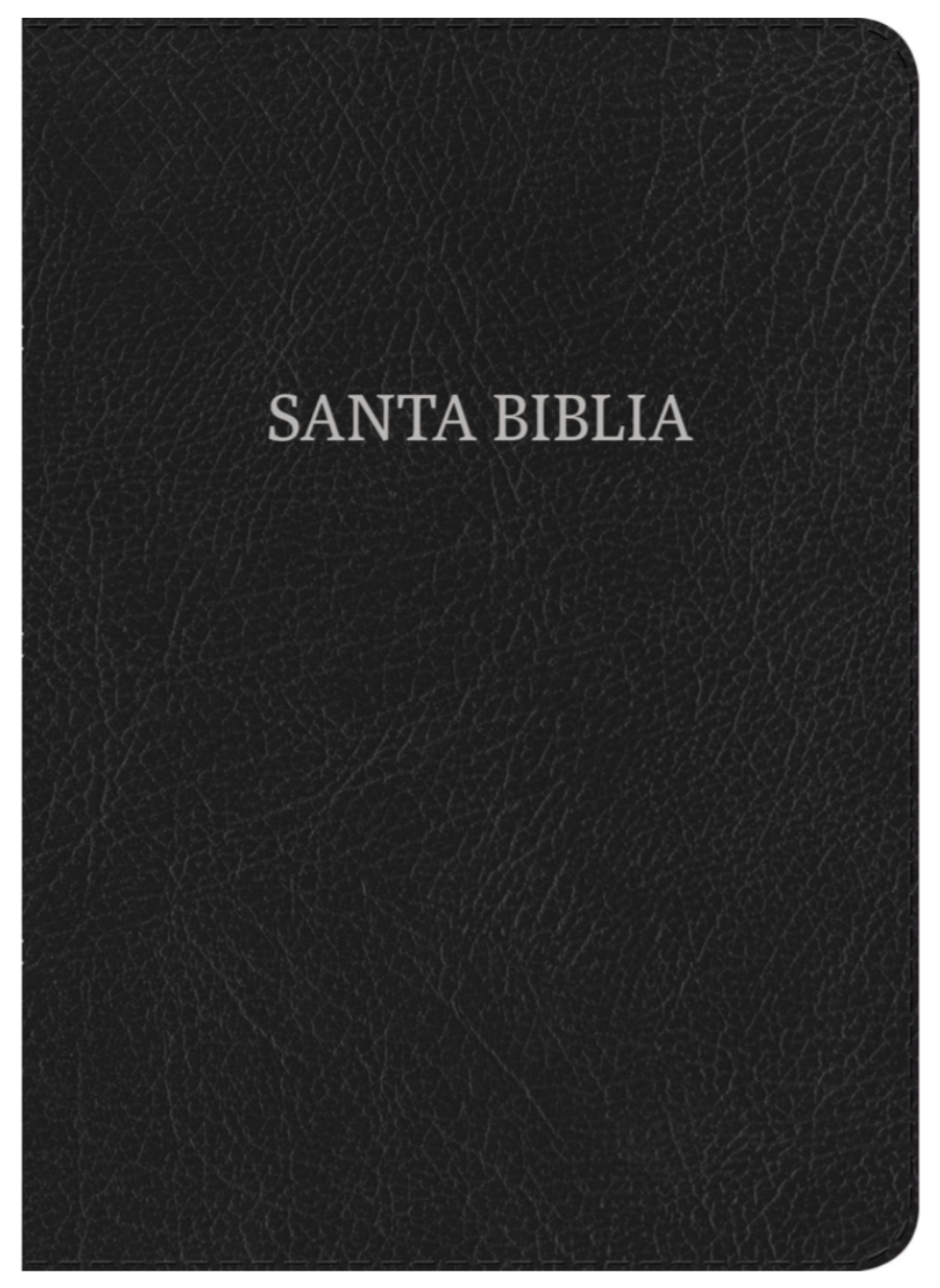 Biblia Letra Gigante - RVR1960 - Negro, Piel Fabricada con Índice