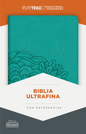 Biblia Ultrafina - RVR1960 - Aqua, Simil Piel