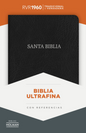 Biblia Ultrafina - RVR1960 - Negro, Piel Fabricada