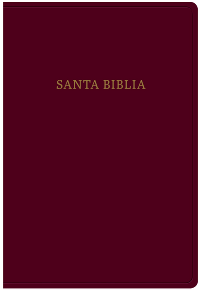 Biblia Letra Super Gigante - RVR1960 - Borgoña, Imitación Piel con Índice