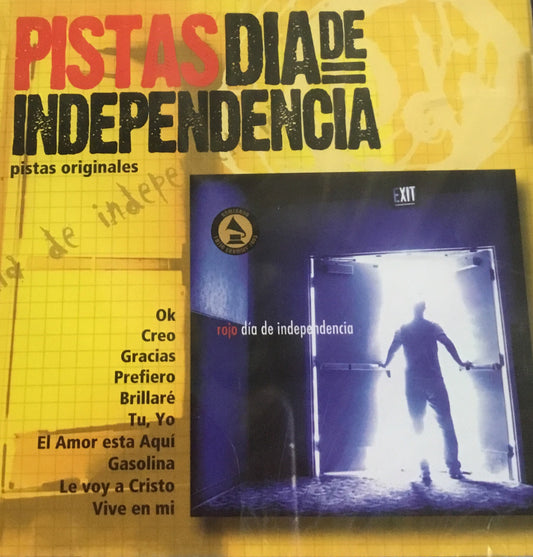 CD Pistas – Día de Independencia – ROJO