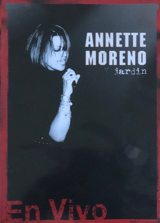 DVD – En Vivo – Annette Moreno y Jardin
