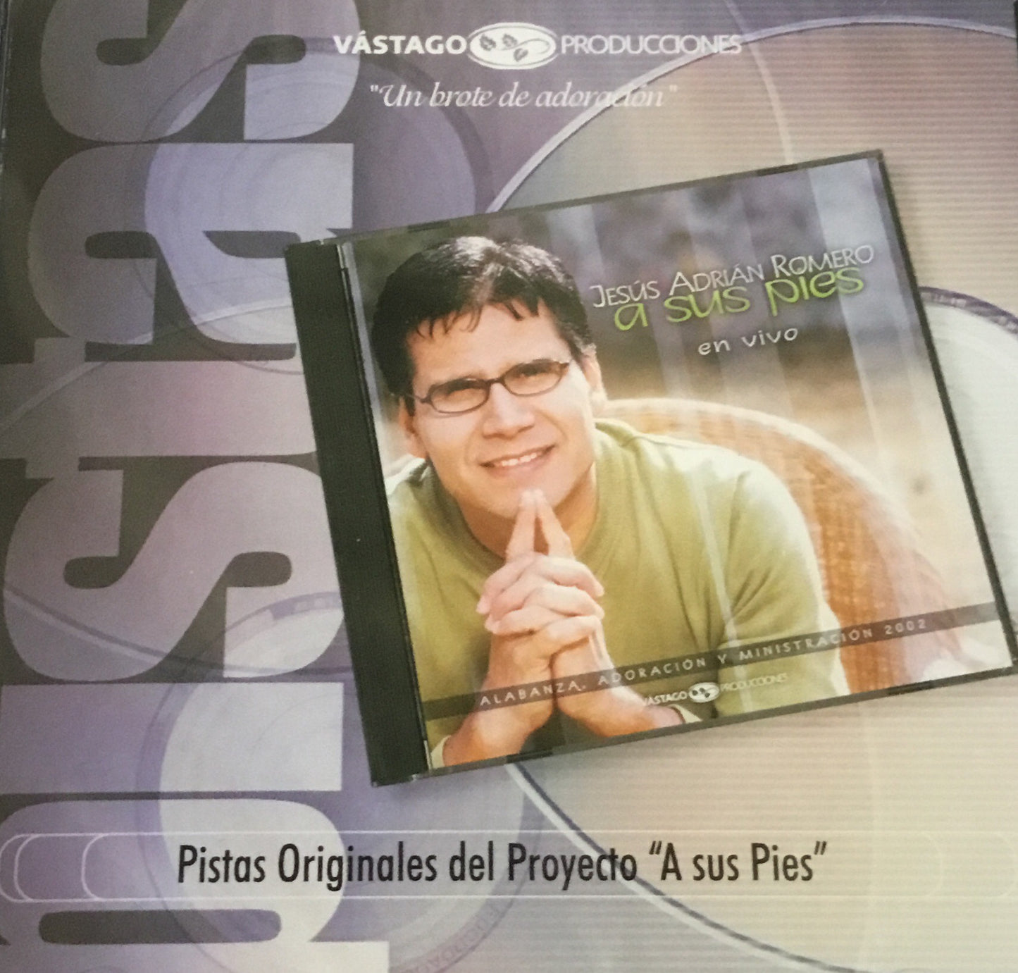 CD Pistas – A Sus Pies – En Vivo – Jesús Adrián Romero